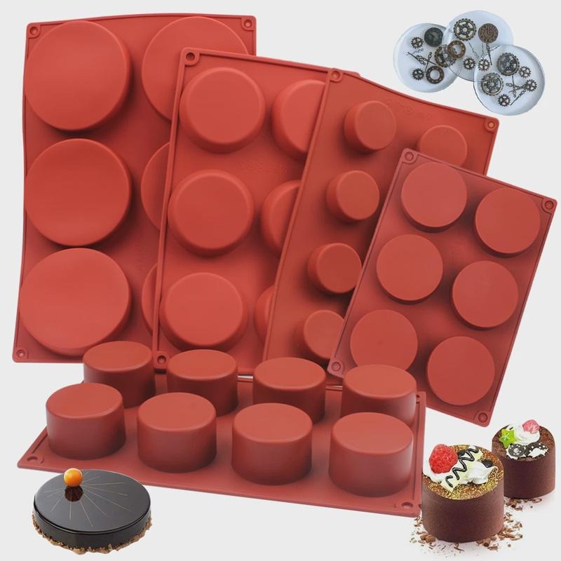 Soap Making Line - قالب صابون سيليكون دائري، أداة صنع