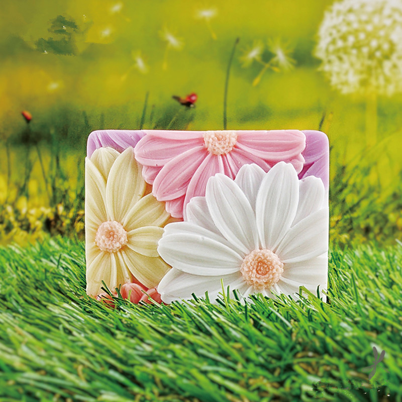 الأحدث!! !3d أنيقة عباد الشمس  - مراجعة Soap Making Vendors وسعره