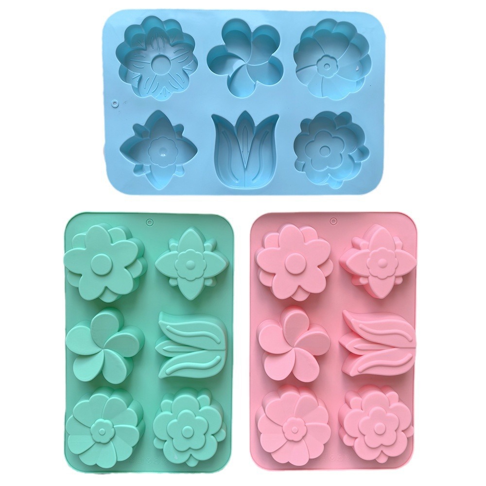 قوالب سيليكون على شكل زهور متن - مراجعة Soap Making Vendors وسعره