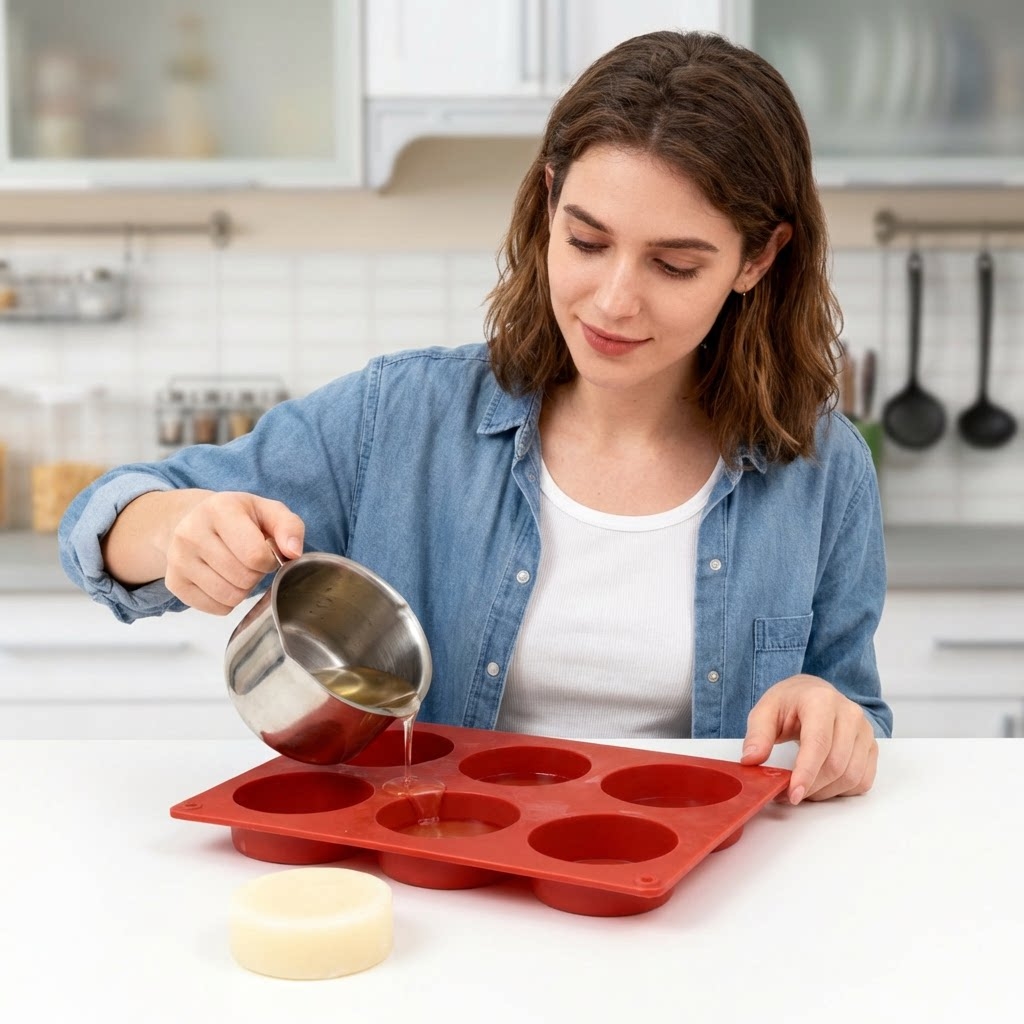 قالب صابون سيليكون دائري، أداة - مراجعة Soap Making Line وسعره